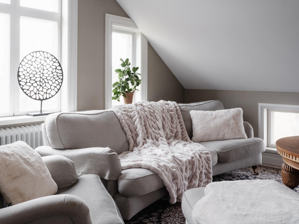 Viltti Luna snow 120x180 cm