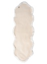Tekotalja FLUFFY valkoinen 60x180 cm