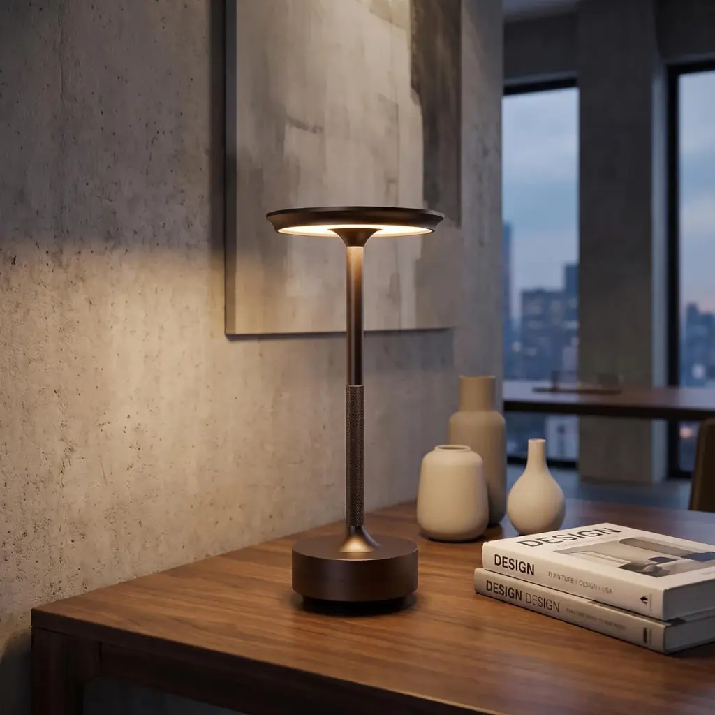Ladattava LED-valaisin Aada Mocca