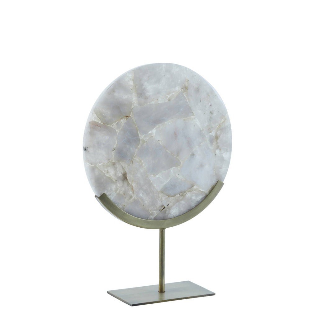 Koriste GOYA marmori ja antiikkibronssi 35x12x50 cm