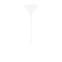 Cord set valaisinjohto, valkoinen