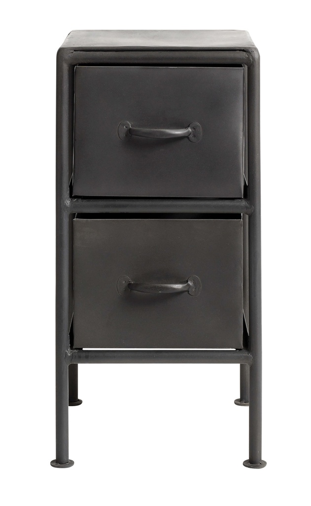 Drawer cabinet 05 29x59x30 Black/Iron
