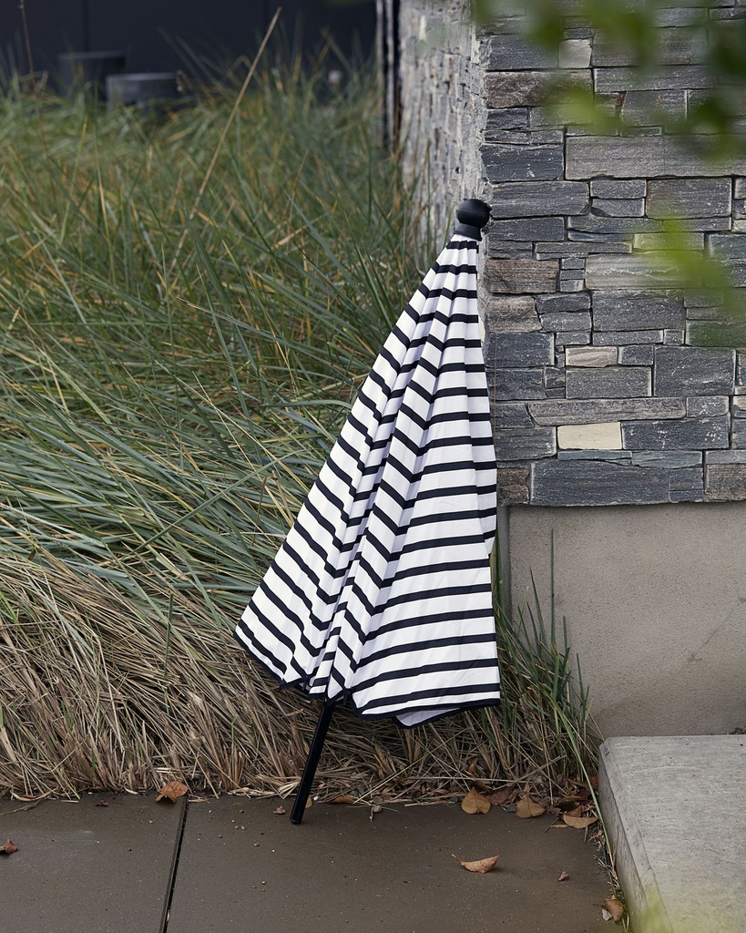 Aurinkovarjo OKTOGON musta/valkoinen