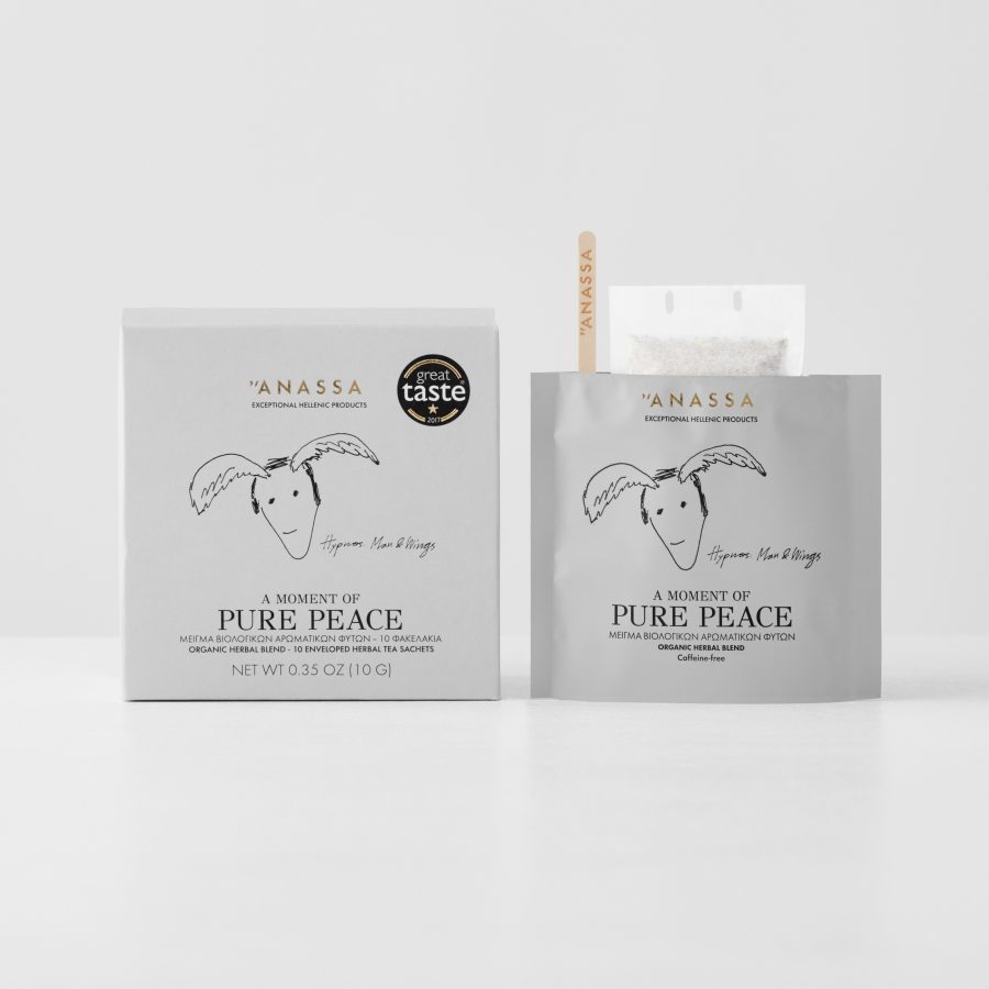 Pure peace -tee 10g organic
