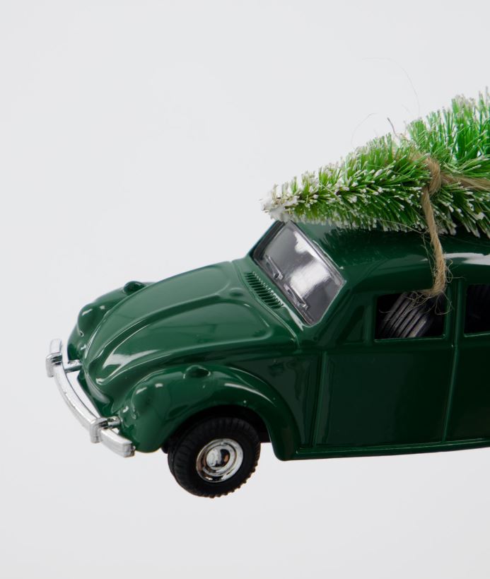 Koriste mini X-mas auto, virhreä