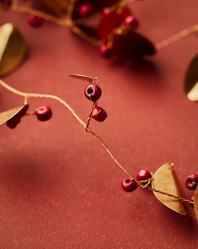 Koristeköynnös LEAFI, messinki