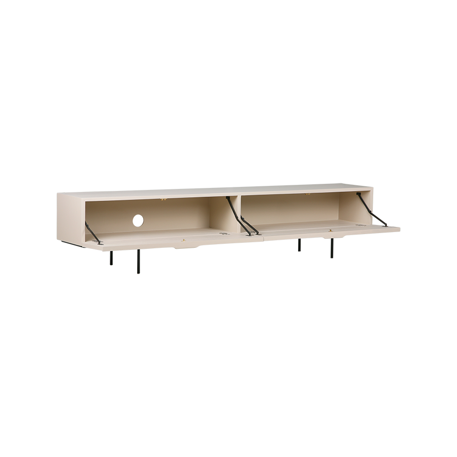 TV- taso Wood grain hiekka 167 cm