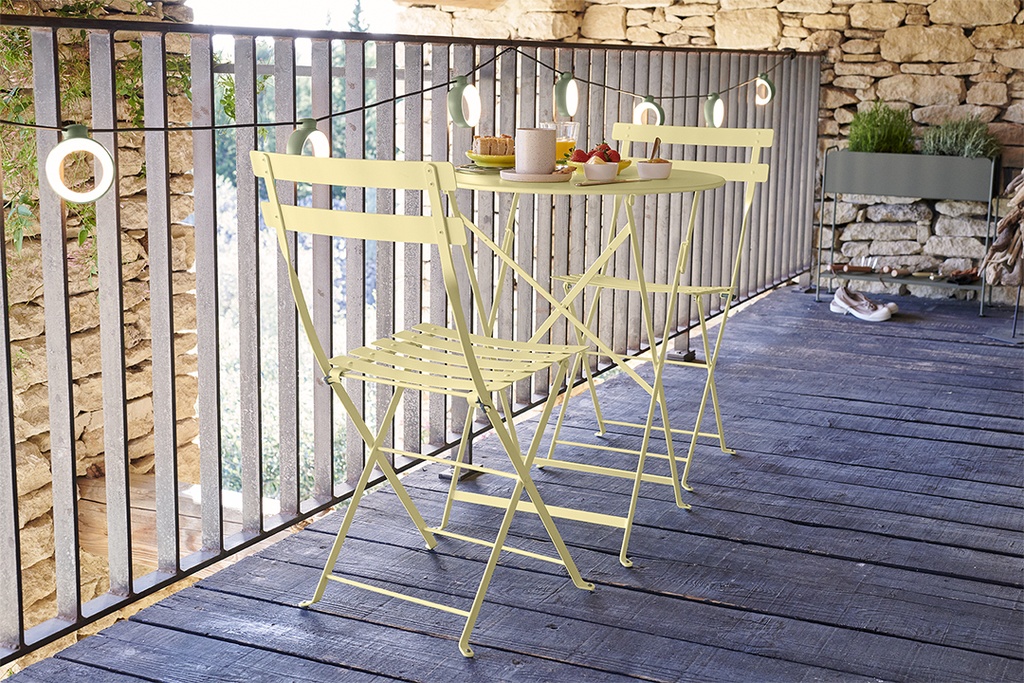 Taittotuoli BISTRO frosted lemon
