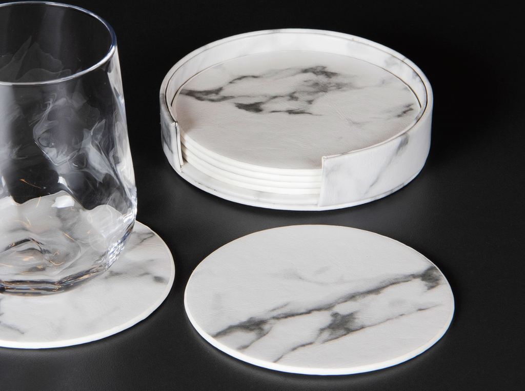 Lasinalunen Marble 6-setti
