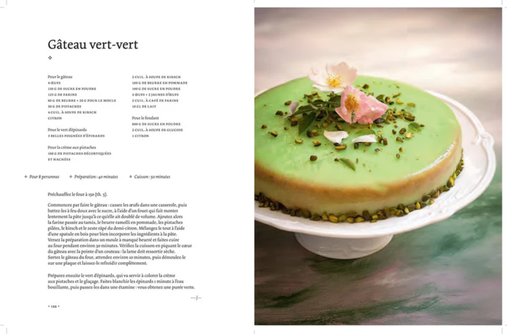 Kirja MONET Cookbook