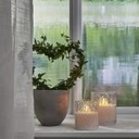 Flamme Romb LED-kynttilä kirkas 12,5 cm