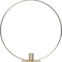 Flamme Ring pöytäkoriste messinki 