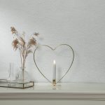 Flamme Ring pöytäkoriste messinki 