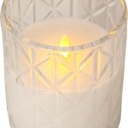 Flamme Romb LED-kynttilä kirkas 12,5 cm