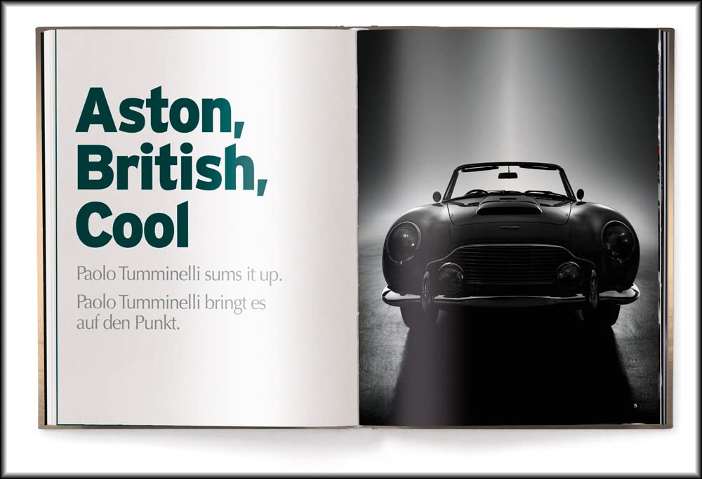 Kirja THE ASTON MARTIN
