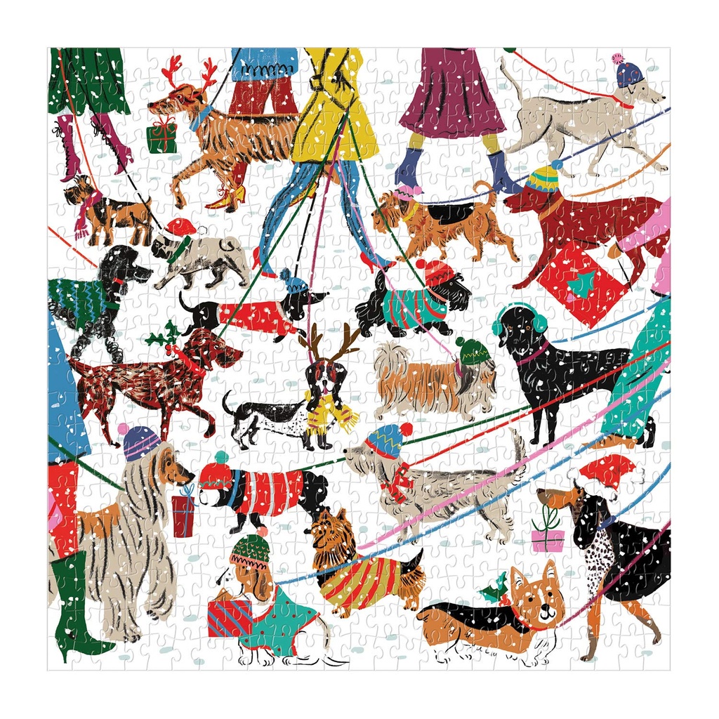 Palapeli WINTER DOGS