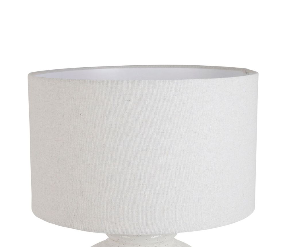 Lampunjalka + varjostin valkoinen Terracotta 