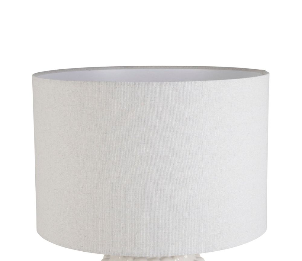 Lampunjalka + Varjostin valkoinen Terracotta  