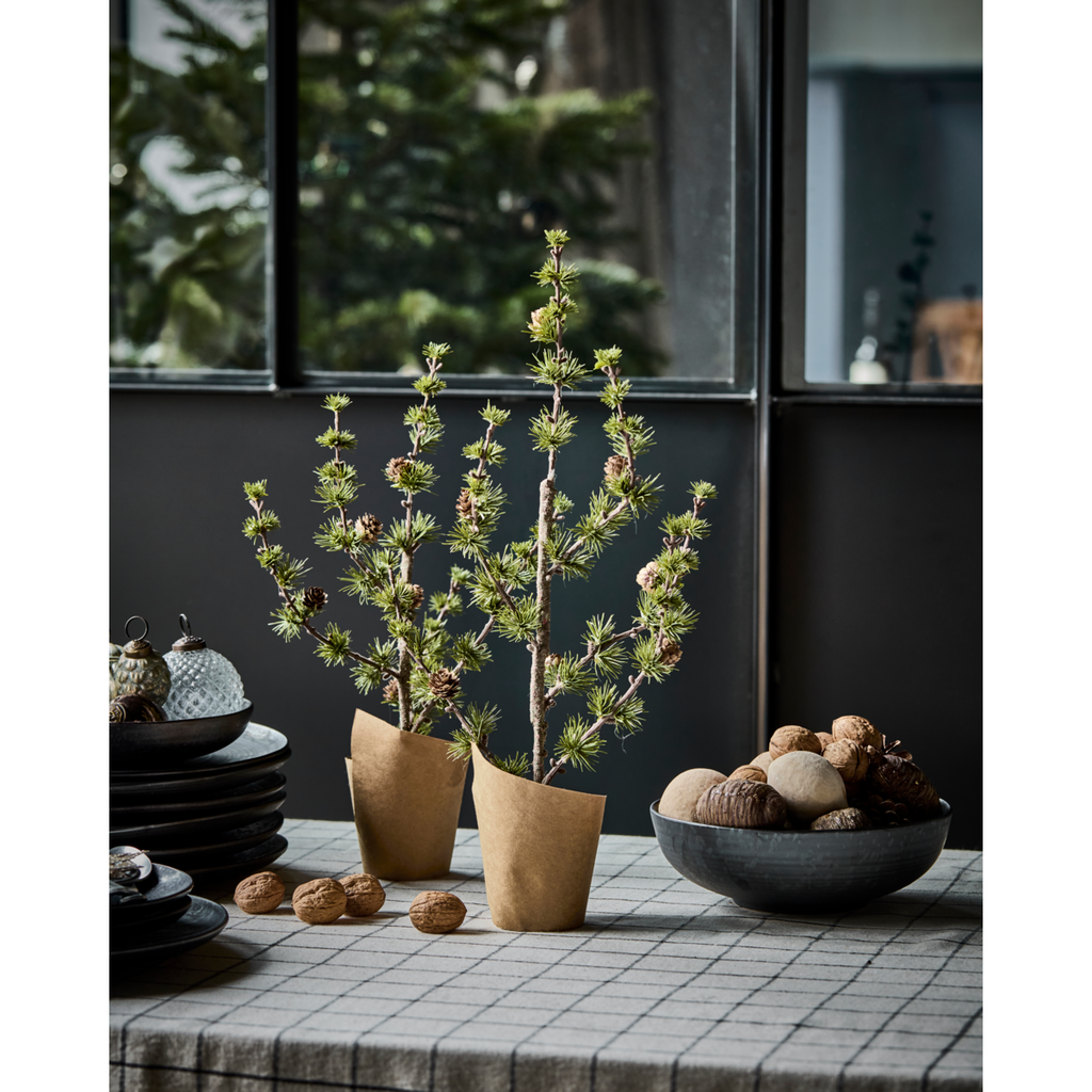 Joulumänty kävyillä