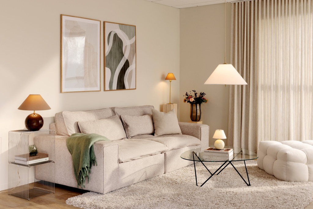 Kattovalaisin Iris 50 cm cream