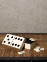 Domino peli, valkoinen
