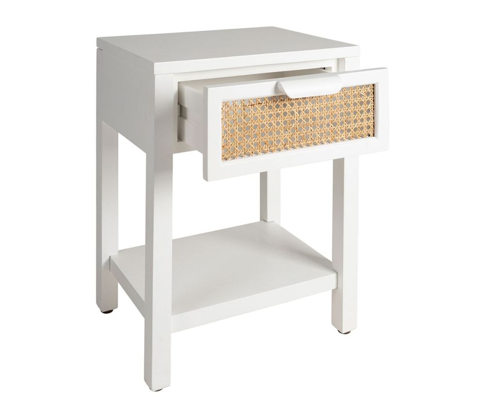 Yöpöytä Noel valkoinen