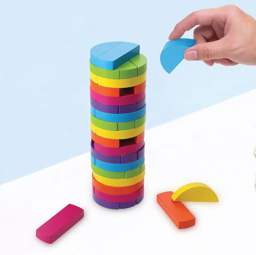 Tumbling Blocks-Round Tower
