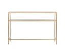 Konsolipöytä Minea kultainen