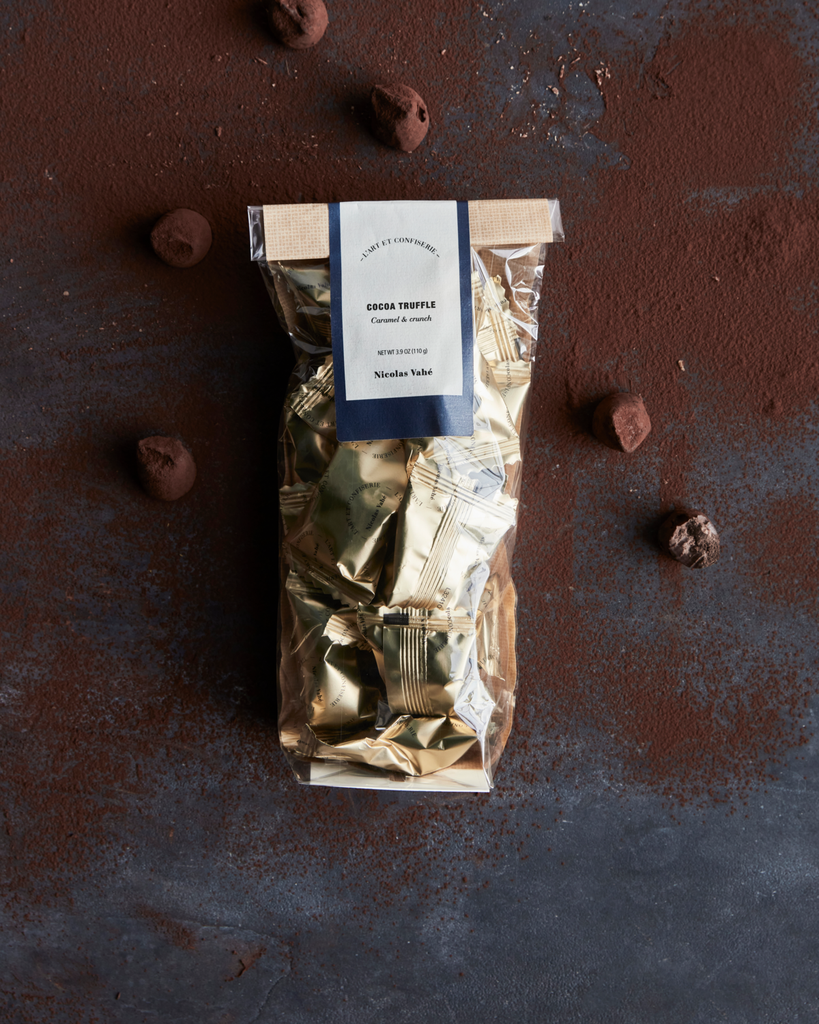 Cocoa Truffles, Caramel & Crunch