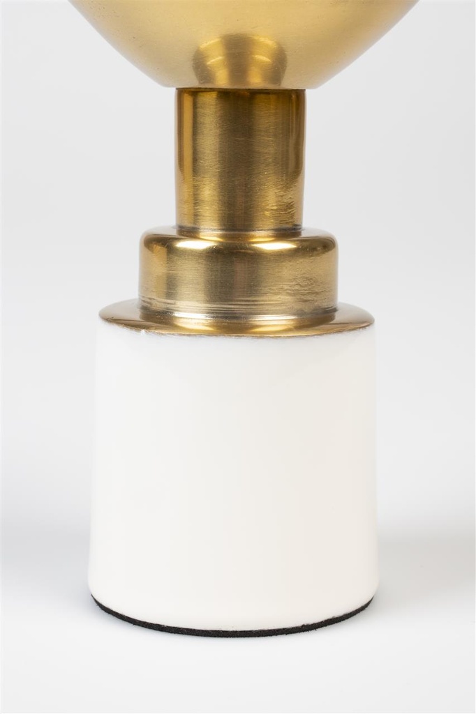 Kynttilänjalka Glam Valkoinen- S