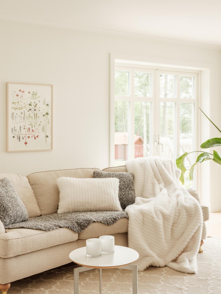 Tyyny Grace valkoinen 