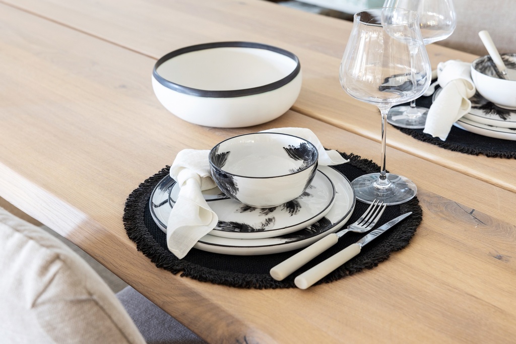 Ruokapöytä VINCI valkoöljytty tammi 295x95cm