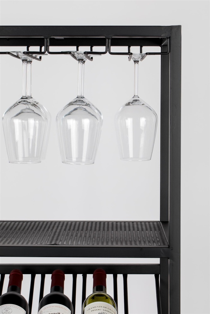 Viinikaappi CATY musta