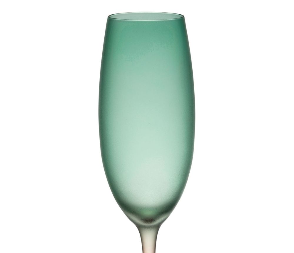 Adria samppanjalasi, huurrelasi vihreä–koralli 22 cl