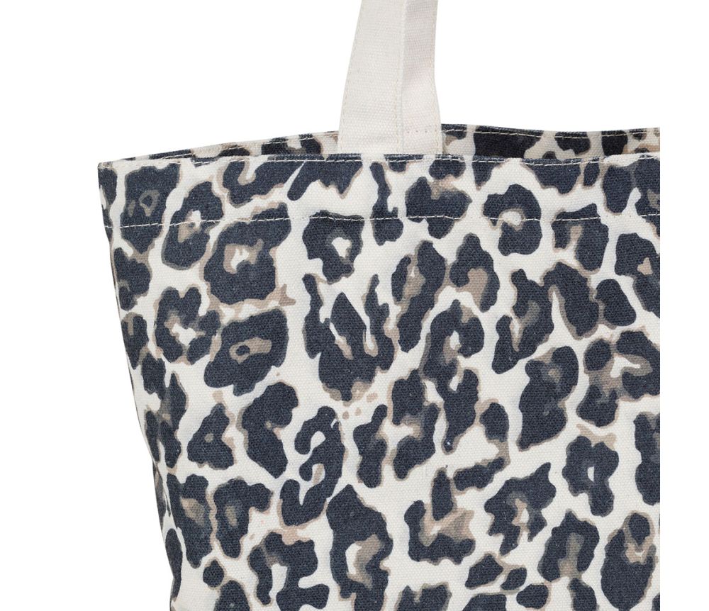 Kangaskassi Felien musta/ruskea 38x42 cm