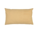 Tyynynpäällinen samettiraita, luonnonvalkoinen/beige, 50 × 30 cm 