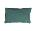 Tyynynpäällinen puuvillasametti vihreä