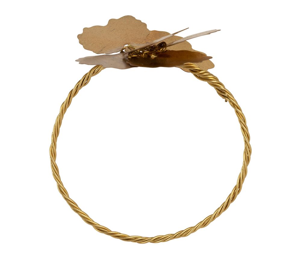 Servettirengas Kulta Kukka