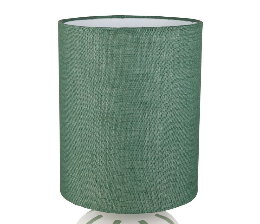 Pöytävalaisin Raita vihreä-valkoinen