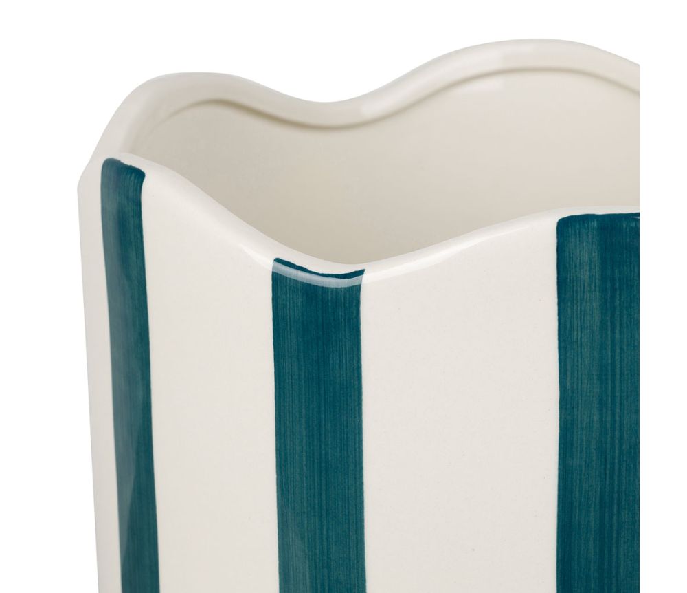 Kukkaruukku Raita vihreä