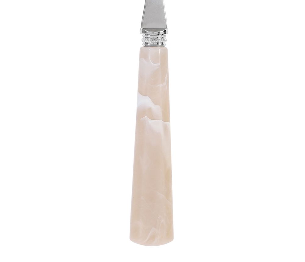 Jälkiruokalusikka Marble beige