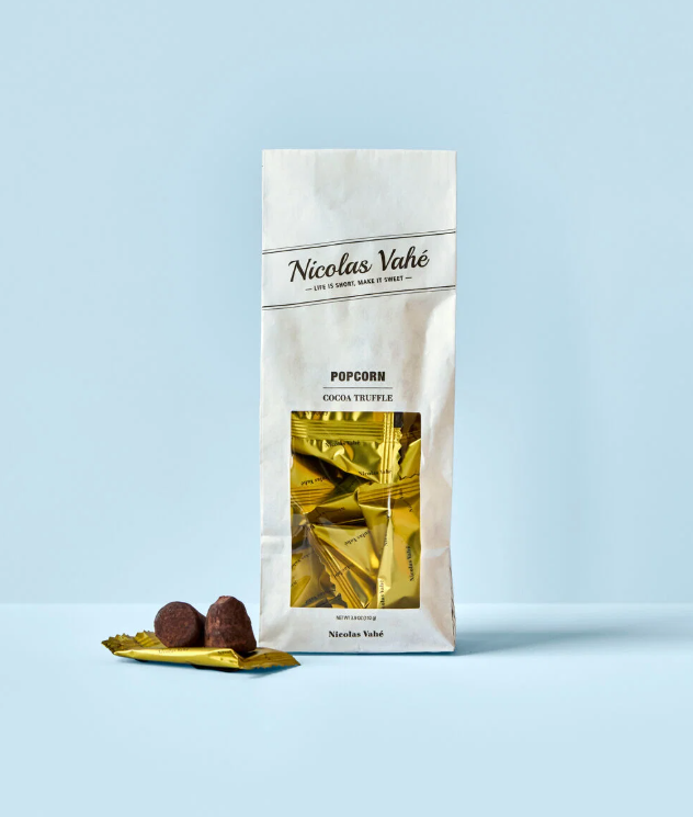 Kaakaotryffeli popcornilla, 110 g
