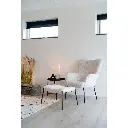 Nojatuoli + Rahi Teddy - valkoinen