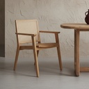 Ruokapöydän tuoli Nova käsinojallinen