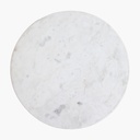 Cora marmorisivupöytä valkoinen