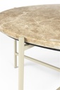 Cora marmorisivupöytä valkoinen