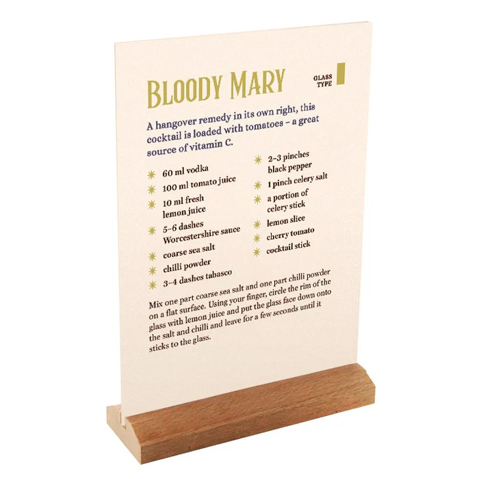 Resepti kortit The Cocktail Deck 