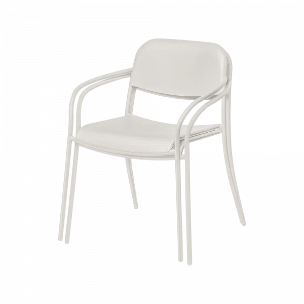 Ulkotuoli YUA silk gray