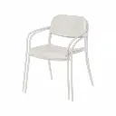 Ulkotuoli YUA silk gray