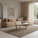 Ovaali marmoripöytä Mariel